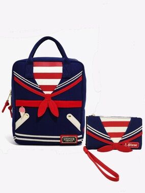Loungefly Stranger Things Scoops Ahoy Mini Backpack & Wallet